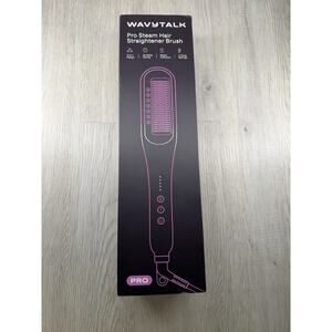 Wavytalk Pro Steam Hair Straightener Brush, Steamline Pro 3 in 1 Straightener